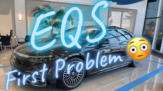 Mercedes EQS￼ First problem￼