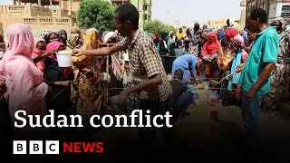 Sudan war may spark world's largest hunger crisis, says aid organisation | BBC News