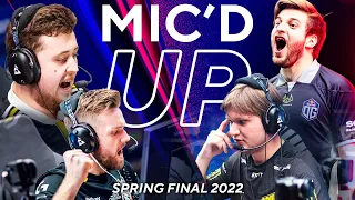 Pro Team Comms from Spring Final 2022 - MIC'D UP!