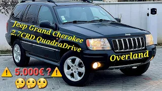 ⁉️ Is this car worth €5000? ⁉️ Jeep Grand Cherokee 2.7CRD QuadraDrive 4x4 Overland Walkaround/Sound