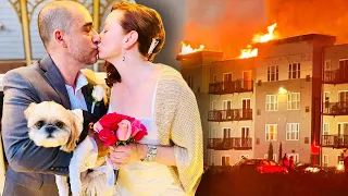 Couple Weds 2 Days After Losing Nearly Everything in Fire
