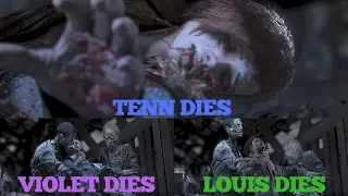 Louis's/Violet's/Tenn's Death Scene | All Variation |Walking Dead Final Season Ep 4