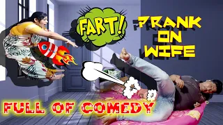 Fart Prank With My Cute Wife 💨 || Farting Prank On Wife 🤣 || Full Of Comedy #PrankStarSekhar #Prank