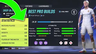 FIFA 22 Pro Clubs BEST Build 90+ RATING - EVERY Position (Tips + Traits)