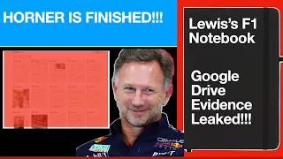 Christian Horner Is FINISHED!!!! Lewis F1 Notebook