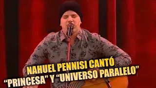 ¡LUJAZO! Nahuel Pennisi cantó "Princesa" y "Universo paralelo" en Nosotros a la mañana