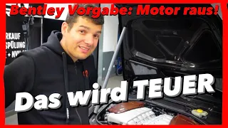 Motoren Experte findet den Grund für Leistungsverlust an meinem Bentley |Wird die Reparatur glücken?