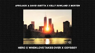 Afrojack & David Guetta X Morten - Hero X When Love Takes Over X Odyssey (David Guetta Mashup 2021)