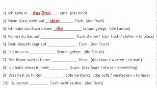 Two way prepositions in German work - www.germanforspalding.org