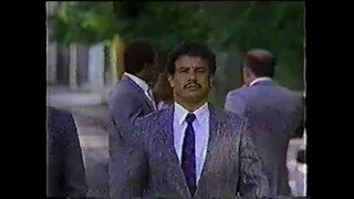 BRUISER BRODY MURDER TRIAL - 1989 JOSE GONZALES (INVADER #1) PUERTO RICO NEWS FOOTAGE - 2 SEGMENTS