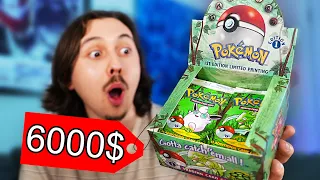 J'ai payé 6000$ pour des vieilles cartes Pokémon édition 1