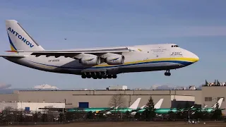 Antonov AN124 Lands At PAE From PBI