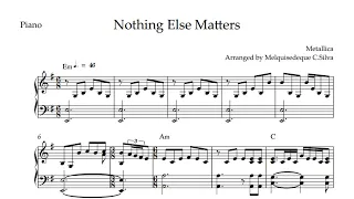 Metallica Nothing Else Matters - Metallica - Piano