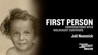 2023 First Person with Holocaust Survivor Joël Nommick