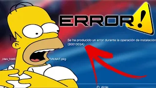 ¡ERROR! UNO DE LOS MÁS MOLESTOS Y SENCILLOS DE SOLUCIONAR en tu PS3 CFW...