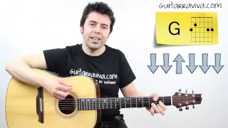 de musica ligera tutorial guitarra completo con acordes y ritmo de soda stereo