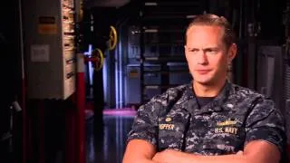 Battleship - Alexander Skarsgard Interview on Set