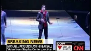 Michael Jackson This Is It Concert Rehearsals Video Footage Tuesday June 23, 2009