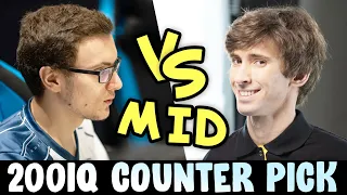 Miracle 200 IQ COUNTER PICK vs Dendi on mid