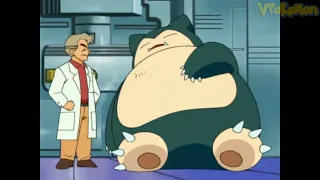 Snorlax attacks Professor Oak | Professor Oak Funny Moments