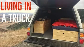 Living in my truck camper shell (Update)