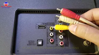 Means the component ports on the TV You should not overlook this port