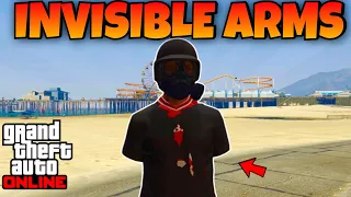 *UPDATED* How To Get Permanent INVISIBLE ARMS in GTA 5 Online 1.67! *SUPER EASY*