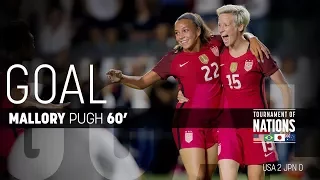 WNT vs. Japan: Mallory Pugh Goal - Aug. 3, 2017