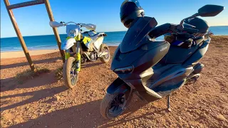 POV 4K | Algarve Ride | Keeway Vieste 125