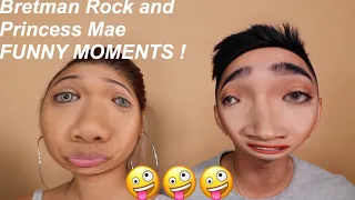 bretman rock and princess mae funny moments