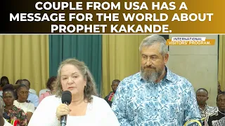 THIS IS THEIR TESTIMONY ABOUT PROPHET KAKANDE.