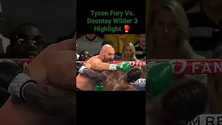 Tyson Fury Vs. Deontay Wilder 3 Highlight 🥊#tysonfury #deontaywilder