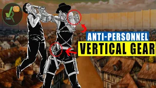 What Is The Anti Personnel Vertical Gear? Attack On Titan || Shingeki No Kyojin