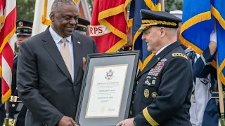 Relinquishment and Retirement of Gen. Milley and Assumption of the CJCS Responsibility by Gen. Brown