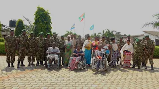 Abasirikare bahora mu gihugu ca Centrafrique bagarukiye ku bagwariye Hôpital Militaire vya Kamenge.