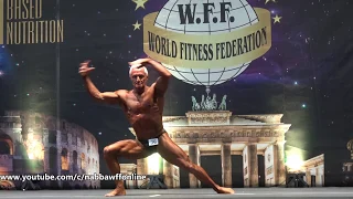Jean Luc Faure – Competitor No 36 - Men Masters Over 50 - WFF European Championship 2018