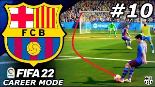 DEMIR HITS A CURLER!!🎯- FIFA 22 Barcelona Career Mode EP10