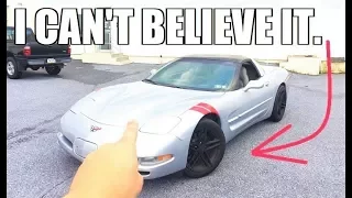 How Much I REALLY Paid For The CHEAPEST C5 Corvette in the Country... **Less Than You Think**