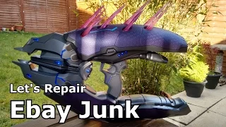 Let's Repair - Ebay Junk - Halo Needler Prop Replica - Pointy Problems