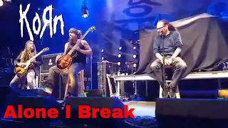 Alone I Break - Korn (LIVE Acoustic Set -  FRONT ROW!!) Silver Spring, MD 2015