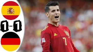 Spain vs Germany 1 1 All Gоals Extеndеd Hіghlіghts HD 2022