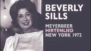 Beverly Sills pairs magically with a clarinet in this rare German lied