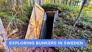 A Couple Of Old Bunkers Forgotten In Sweden