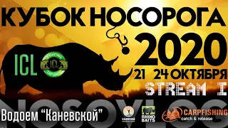Карпфишинг - Кубок Носорога 2020, Каневской, стрим I