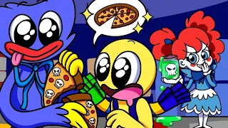 Huggy Wuggy & Player Love Pizza! - POPPY PLAYTIME Chapter 2 Animation