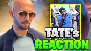 Andrew Tate REACTING to a JAMAICAN FREESTYLE !