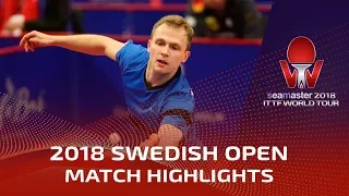 Tomokazu Harimoto vs Benedikt Duda I 2018 ITTF Swedish Open Highlights (R32)
