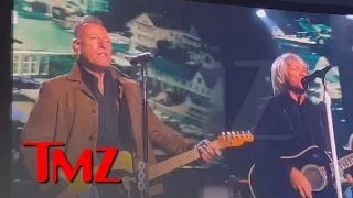 Jon Bon Jovi And Bruce Springsteen Perform On Stage In LA | TMZ