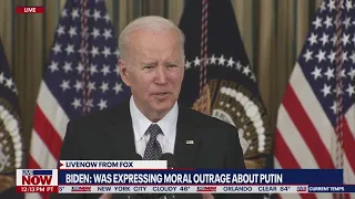 'Not walking anything back': Biden stands by Putin removal comments | LiveNOW from FOX