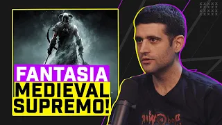 SKYRIM NÃO É UM JOGO MÉDIO!